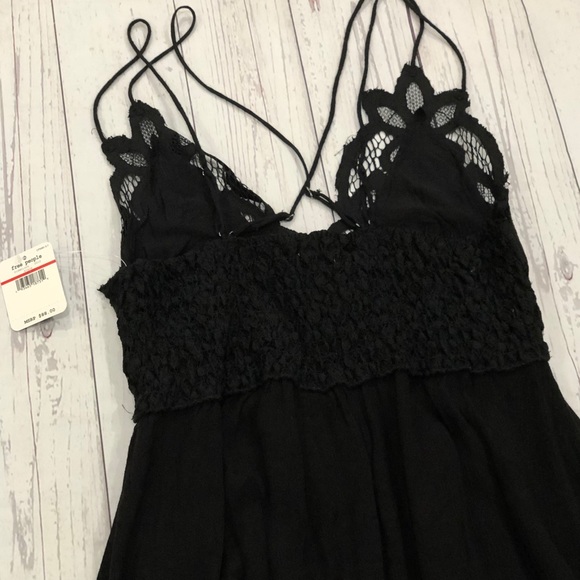 Free People FP One Adella Slip Mini Dress Crochet - Picture 8 of 9